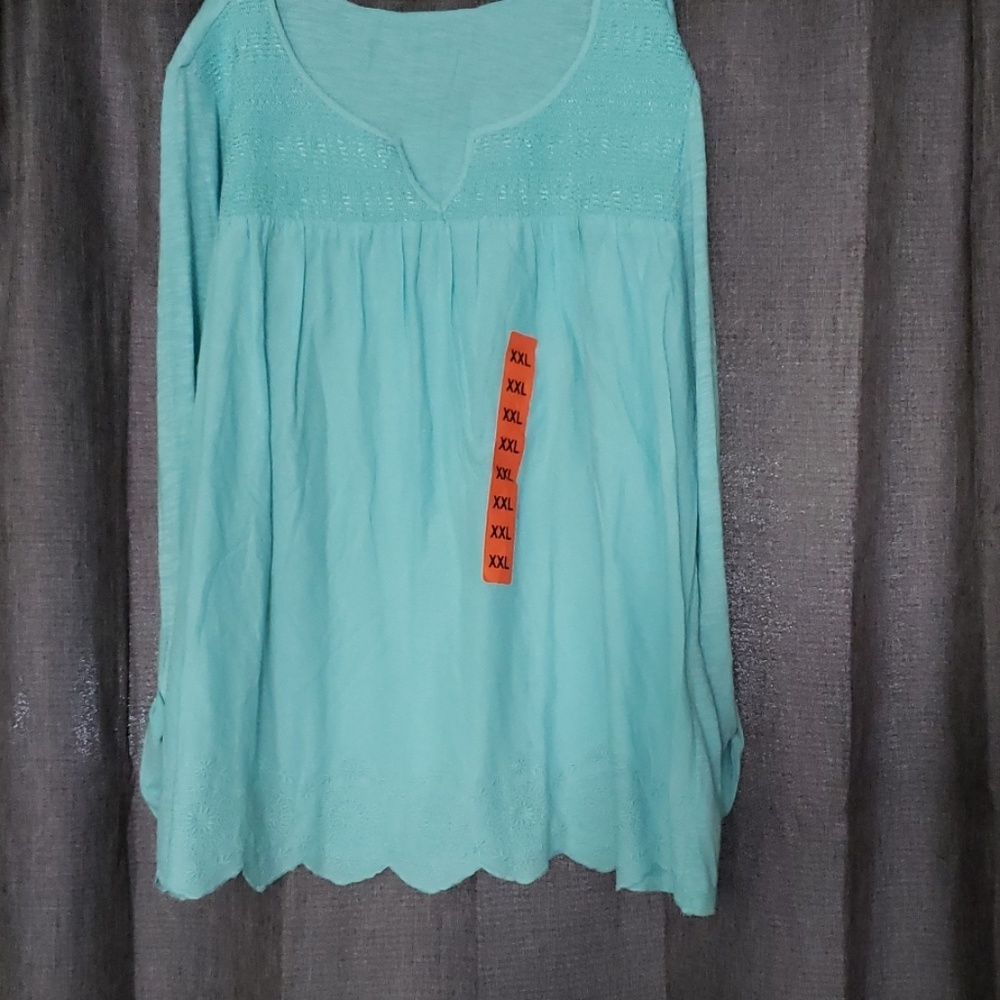 Gloria Vanderbilt Ladies' Woven Blouse... - Picture 3 of 5